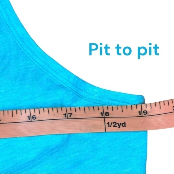 Nike Dry Fit Racer Back Tank Top in Tuquoise - Picture 4 of 10